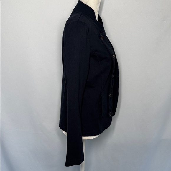 Tommy Hilfiger military-inspired band jacket in a navy blue - Picture 5 of 9